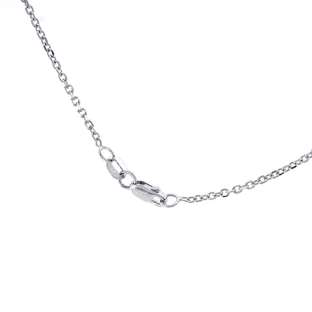 0.90 Carat Round Cut Diamonds By The Yard Necklace - Picture 4 of 6